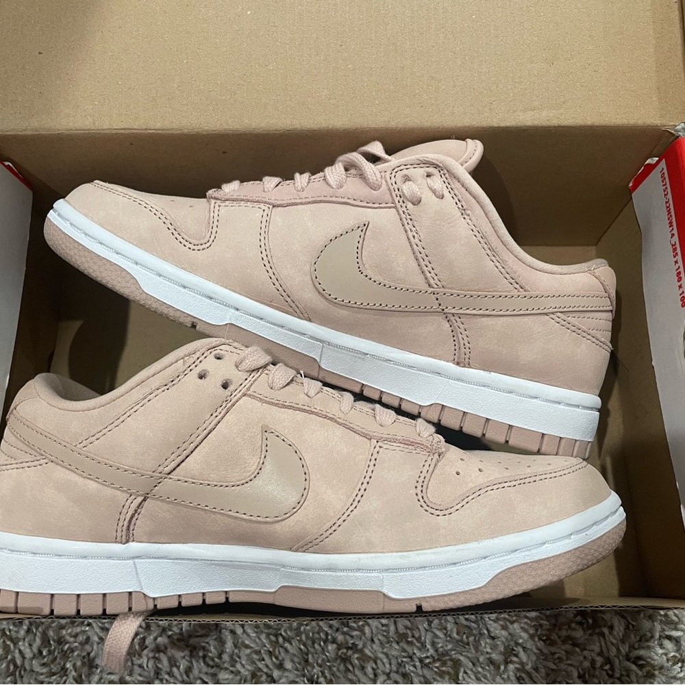 Blush pink Nike Dunks - worn once